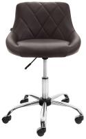 Arbeitshocker Lazio Kunstleder braun 