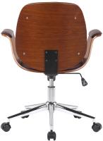 Bürostuhl Kemberg Kunstleder walnuss/braun Bürostuhl Kemberg Kunstleder walnuss/braun