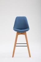 Barhocker Metz Stoff Natura blau Barhocker Metz Stoff Natura blau