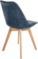 Stuhl Linares Cord dunkelblau 