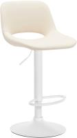 Barhocker Camden Kunstleder weiß creme Barhocker Camden Kunstleder weiß creme