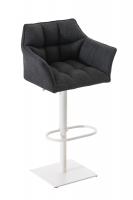 Barhocker Damaso W Stoff dunkelgrau Barhocker Damaso W Stoff dunkelgrau