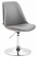 4er Set Esszimmerstühle Maverick C Kunstleder grau 
