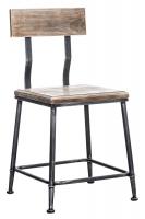 Bistrostuhl Queens, Holz antik silber Bistrostuhl Queens, Holz antik silber
