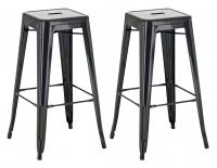 2er Set Barhocker Joshua schwarz 2er Set Barhocker Joshua schwarz