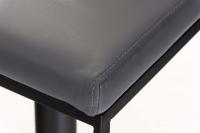 Barhocker Panama B Kunstleder grau 