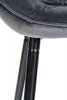 2er Set Barhocker Gibson 76 Samt dunkelgrau 2er Set Barhocker Gibson 76 Samt dunkelgrau
