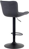 Barhocker Linus Samt schwarz Barhocker Linus Samt schwarz