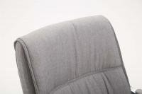 XL Besucherstuhl Anubis Stoff grau 