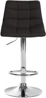2er Set Barhocker Jerry Stoff chrom schwarz 2er Set Barhocker Jerry Stoff chrom schwarz