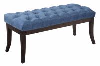 Sitzbank Ramses Stoff antik-dunkel 100 cm blau Sitzbank Ramses Stoff antik-dunkel 100 cm blau
