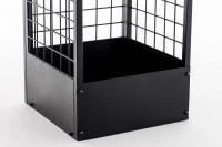 Kaminholzständer Forrest 40x40x120 schwarz 