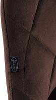 2er Set Barhocker Lazio Samt schwarz braun 2er Set Barhocker Lazio Samt schwarz braun