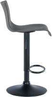 Barhocker Branford Kunststoff grau 