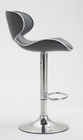 2er Set Barhocker Las Vegas V2 Kunstleder chrom grau 2er Set Barhocker Las Vegas V2 Kunstleder chrom grau