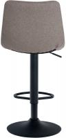 2er Set Barhocker Jerry Stoff schwarz grau 2er Set Barhocker Jerry Stoff schwarz grau