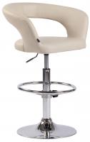 Barhocker Jaen Kunstleder creme Barhocker Jaen Kunstleder creme