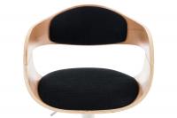 Barhocker Kingston Stoff natura/schwarz 
