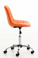 Bürostuhl Emil Kunstleder orange Bürostuhl Emil Kunstleder orange