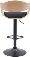Barhocker Kingston B Stoff natura/schwarz Barhocker Kingston B Stoff natura/schwarz
