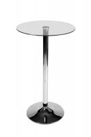 Glastisch rund 105 cm klarglas 