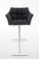 Barhocker Damaso W Stoff dunkelgrau Barhocker Damaso W Stoff dunkelgrau