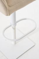 Barhocker Damaso W Stoff creme Barhocker Damaso W Stoff creme
