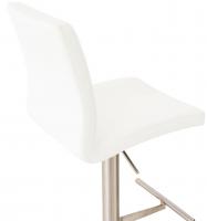Barhocker Cadiz Kunstleder edelstahl weiß Barhocker Cadiz Kunstleder edelstahl weiß