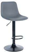 Barhocker Divo Kunstleder schwarz grau Barhocker Divo Kunstleder schwarz grau