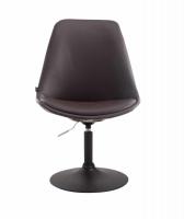 4er Set Esszimmerstühle Maverick B Kunstleder braun 