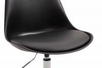 4er Set Esszimmerstühle Maverick W Kunststoff schwarz 