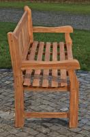 Teakbank Jackson V2 120 cm teak Teakbank Jackson V2 120 cm teak