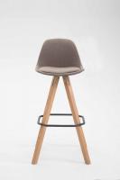 Barhocker Franklin Stoff Square Natura (eiche) taupe Barhocker Franklin Stoff Square Natura (eiche) taupe