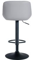 2er Set Barhocker Loft Kunstleder grau 2er Set Barhocker Loft Kunstleder grau