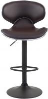 2er Set Barhocker Las Vegas V2 Kunstleder schwarz braun 2er Set Barhocker Las Vegas V2 Kunstleder schwarz braun