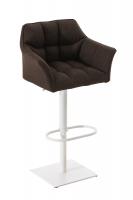 Barhocker Damaso W Stoff braun Barhocker Damaso W Stoff braun