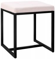 Sitzhocker Barci B Stoff creme Sitzhocker Barci B Stoff creme