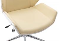 Bürostuhl Zwolle Kunstleder weiß/creme Bürostuhl Zwolle Kunstleder weiß/creme