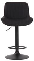 Barhocker Lentini Stoff schwarz schwarz Barhocker Lentini Stoff schwarz schwarz