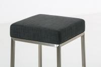  Barhocker Montreal E85 Stoff dunkelgrau 