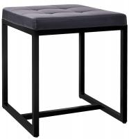 Sitzhocker Barci B Kunstleder schwarz Sitzhocker Barci B Kunstleder schwarz