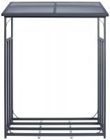 Kaminholzunterstand Ruston anthrazit Metall L