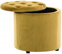 Sitzhocker Pantin Samt gelb Sitzhocker Pantin Samt gelb