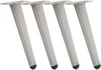 4er Set Möbelfüße 31 cm hellgrau 4er Set Möbelfüße 31 cm hellgrau