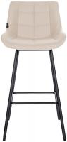 Barhocker Weston Kunstleder creme Barhocker Weston Kunstleder creme