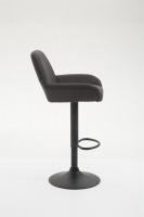 Barhocker Braga Stoff dunkelgrau Barhocker Braga Stoff dunkelgrau