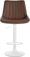 2er Set Barhocker Toni Kunstleder weiß braun 2er Set Barhocker Toni Kunstleder weiß braun