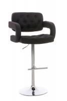 Barhocker Dublin STOFF schwarz Barhocker Dublin STOFF schwarz