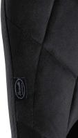 2er Set Barhocker Lazio Samt schwarz schwarz 2er Set Barhocker Lazio Samt schwarz schwarz