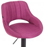 2er Set Barhocker Milet Stoff B lila 2er Set Barhocker Milet Stoff B lila
